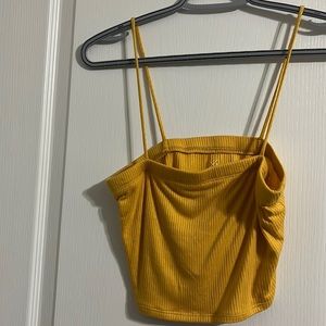 Brand New Pac Sun yellow tank top